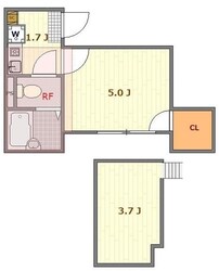 高野駅 徒歩9分 3階の物件間取画像